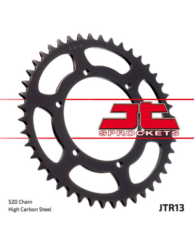 Jt задняя звезда 1514 39 cagiva 125 freccia '88-'89, blues '87-'95 (151439jt) (цепь 520)