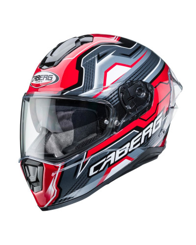 Caberg  інтегральний шолом model drift evo lb29 (pinlock) колір чорний/сірий/червоний розмір xl (pinlock у комплекті)