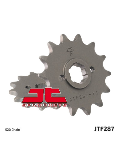 Jt передняя звезда 267 13 honda crf 230l '08-'10, xl 250r '84-'97 (26713jt) (цепь 520)