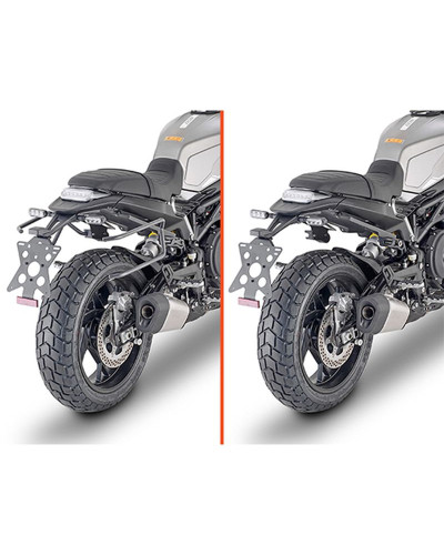 Kappa каркас под сумки (кофры) боковые крепления быстрого монтажа remove-x benelli leoncio 800 '22-,