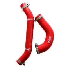 Fm-parts силиконовые шланги радиатора для ktm exc 250/300 tpi 24, husqvarna te/tei 250/300 tpi 24, gasgas ec 250/300 tpi 24 — цвет красный