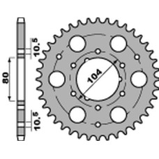 Pbr задняя звезда 4578 36 c45 polaris 250 trail boss/blazer '85-'04 (jtr1478.36) ( 478 36 jtr478.36) (цепь 520)