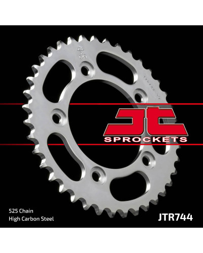 Jt задняя звезда 4443 39 ducati 749 '03-'06 (444339jt) (цепь 525)