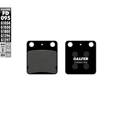 Galfer тормозные колодки kh054 полуметаллические.