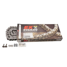 Ek цепь приводная ek520mvxz2 110 qx-ring (do 1000ccm) (110-звено) (40,0kn) (made in japan) заклепка