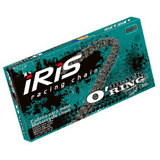 Iris цепь приводная 520 or-104 (104-звено) o-ring (открытый + застёжка) (do 600ccm) (34,0kn)
