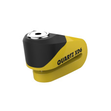 Oxford замок для гальмівного диска quartz xd6, шпилька 6 мм, колір жовтий/чорний