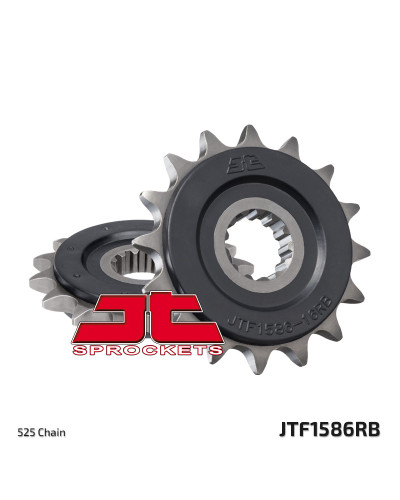 Jt передняя звезда 2142 16 yamaha r6 '06-'16 (214216jtrb) (цепь 525)