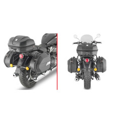 Kappa каркас для боковых кофров monokey royal enfield super meteor 650 '23, - также под кофры monokey retro-fit kve k'venture alu и kms k'mission alu