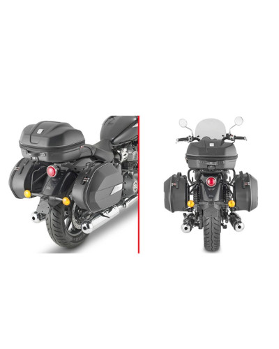 Kappa каркас для боковых кофров monokey royal enfield super meteor 650 '23, - также под кофры monokey retro-fit kve k'venture alu и kms k'mission alu