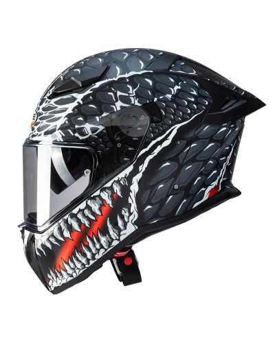 Caberg інтегральний шолом model drift evo ii crok колір чорний/білий/червоний mat розмір l (pinlock у комплекті)