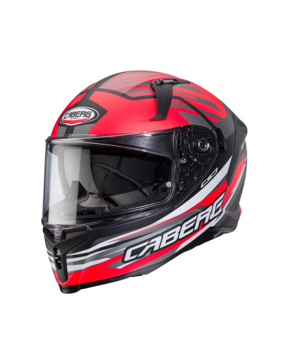 Caberg  інтегральний шолом avalon x kira колір чорний mat/сірий/червоний fluo розмір xs