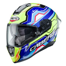 Caberg  інтегральний шолом model drift evo lb29 (pinlock) колір чорний/синій/жовтий fluo розмір l (pinlock у комплекті)