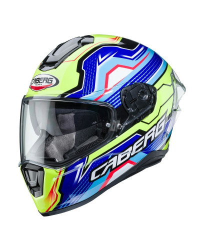 Caberg  інтегральний шолом model drift evo lb29 (pinlock) колір чорний/синій/жовтий fluo розмір s (pinlock у комплекті)