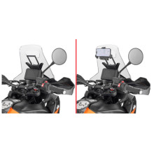 Kappa поперечина для установки сумок и креплений gps/smartphone ktm 890 adventure '23,