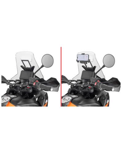 Kappa поперечина для установки сумок и креплений gps/smartphone ktm 890 adventure '23,