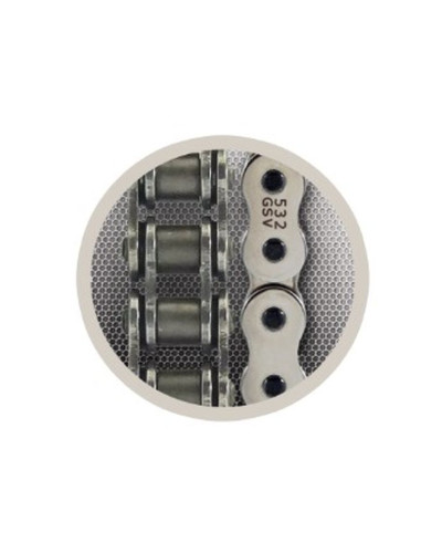 Rk цепь приводная 532gsv-110 (110 звено) xw-ring do 1200cm/43,0kn (заклепка в наборе)