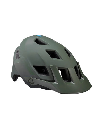 Велосипедный шлем leatt mtb allmtn 1.0 v24 helmet spinach цвет зеленый размер l (59-63 cm)