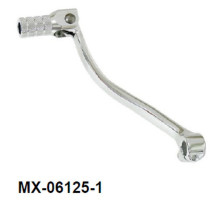 Psychic рычаг переключения передач для suzuki rmz 250 '04–'06 и kawasaki kxf 250 '04–'05 (oem: 13156 0030), кованый алюминий, серебристый (анодированный)