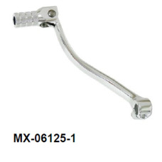 Psychic рычаг переключения передач для suzuki rmz 250 '04–'06 и kawasaki kxf 250 '04–'05 (oem: 13156 0030), кованый алюминий, серебристый (анодированный)