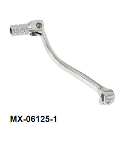 Psychic рычаг переключения передач для suzuki rmz 250 '04–'06 и kawasaki kxf 250 '04–'05 (oem: 13156 0030), кованый алюминий, серебристый (анодированный)