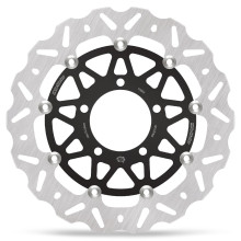 Moto-master гальмівний диск плаваюча перед nitro road (алюмінієва серцевина) kawasaki: er6f/n, z1000 (300x80,5x5) 