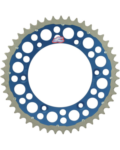 Renthal задняя звезда twinring 270 50 (стально-алюминиевая) синий yz/yzf/wr (jtr251,50) (27050)