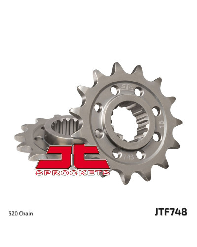 Jt передняя звезда 2250 15 ducati 899 panigale '14-'15, 959 panigale '16-'19, (1199 panigale '12-'17 на цепь 520) (225015jt) (цепь 520)