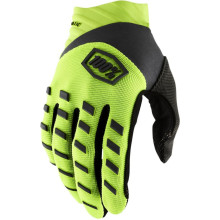 100% рукавиці cross/enduro airmatic fluo yellow/black колір жовтий fluo/чорний розмір 2xl