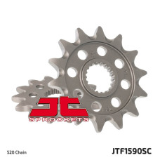 Jt передня зірка 2103 14 yamaha yzf 250 '01-'25, wr 250f '01-'25 (+1)  (210314jt) (ланцюг 520)