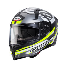 Caberg  інтегральний шолом avalon x kira колір чорний/жовтий fluo/червоний fluo/синійчорний mat/сірий/жовтий fluo розмір l