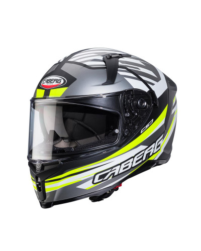 Caberg  інтегральний шолом avalon x kira колір чорний/жовтий fluo/червоний fluo/синійчорний mat/сірий/жовтий fluo розмір m