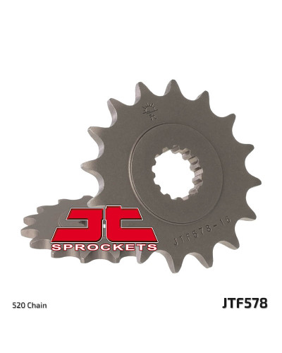 Jt передня зірка 585 16 kawasaki zx-6r/rr '07-17, yamaha xtz 750 '90-'98 (58516jt) (jtf578.16) (ланцюг 520)