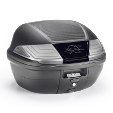 Kappa центральный кофр 40 л monolock k400nt с белыми отражателями (содержит пластину)