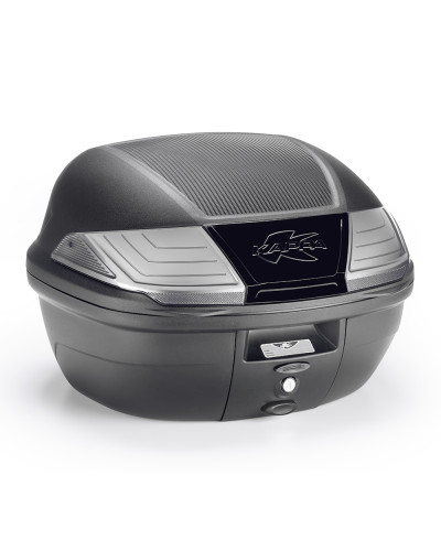 Kappa центральный кофр 40 л monolock k400nt с белыми отражателями (содержит пластину)