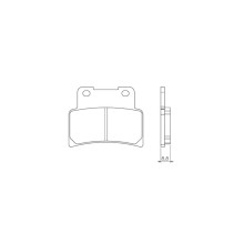 Brenta тормозные колодки kh432