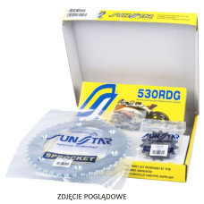 Sunstar комплект приводной honda cbr 1000rr 06-07 стандарт (16/42/114) (do 1000cc) (sun52216/sun1-5635-42/ss530rdg-114n)