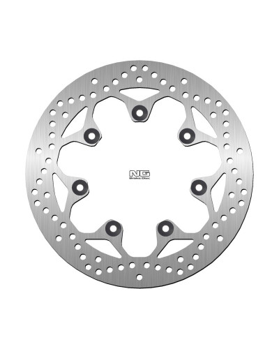 Ng тормозной диск перед kawasaki gpz 1100'82, (280x130x5mm) (7x10,25mm)