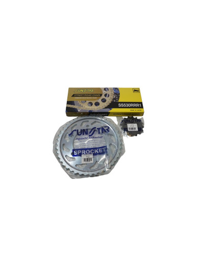 Sunstar комплект приводной yamaha yzf 1000 r1 98-03 plus золотой (16/43/114) (do 1400cc xw ring) (sun51716/sun1-5474-43/ss530rrr1-114g)
