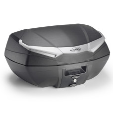 Kappa центральный кофр 49 л monokey k4900a k'vanguard, серебристый со вставками.
