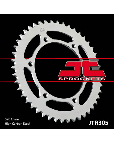 Jt задняя звезда 236 46 honda nx 650 '95-'01, yamaha xj 6 '09-'15 (jtr305.46)* (цепь 520) - 430946 (23646jt)