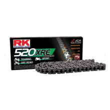 Rk цепь приводная 520xre-126 (xw-ring) заклепка (clf) в наборе стандартная (объем: do 800 ccm) (36,5 kn)