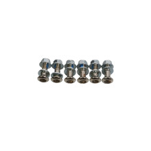 Accel комплект болтов задней звезды с гайками (6 штук) m8 x 1,25 x 27mm