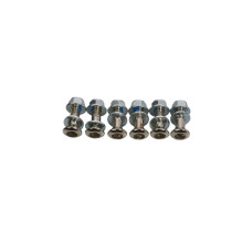 Accel комплект болтов задней звезды с гайками (6 штук) m8 x 1,25 x 27mm