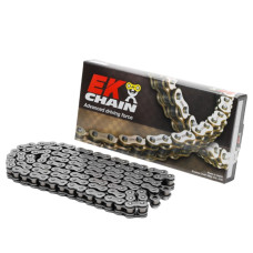 Ek цепь приводная ek525mvxz2 116 qx-ring (do 1000ccm) (41,8kn) (made in japan) заклепка