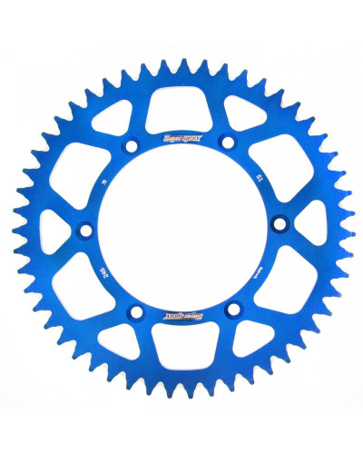 Supersprox задняя звезда алюминиевая 7075-t6 (ergal) 270 51 yamaha yz/yzf '99-'18 (jtr251.51) (jtr245/2.51) синий