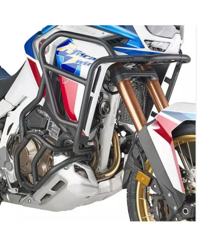 Kappa дуги защиты двигателя honda crf 1100l africa twin (20) черные