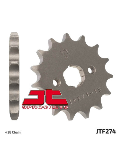 Jt передняя звезда 274 14 honda mtx 80r '87-'92 (27414jt) (цепь 428)
