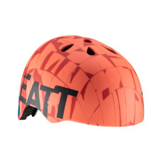 Leatt велосипедний шолом (дитячий) mtb urban 1.0 junior v22 helmet coral колір помаранчевий розмір xs (50-54 cm)