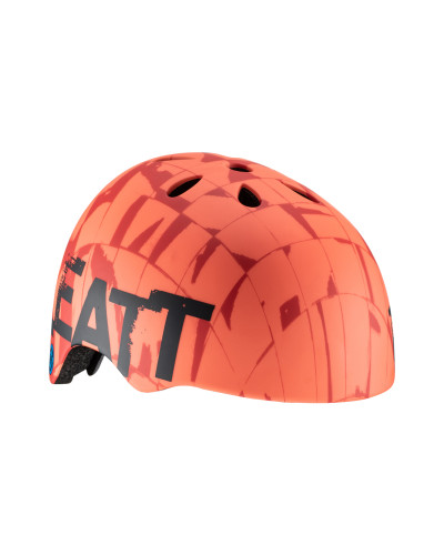 Leatt велосипедный шлем (детский) mtb urban 1.0 junior v22 helmet coral цвет оранжевый размер xs (50-54 cm)